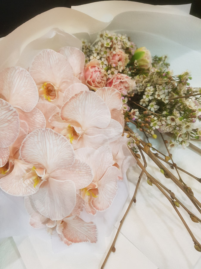 Phalaenopsis orchid bouquet