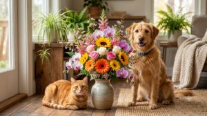 Are Any Flowers Safe for Pets?